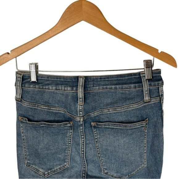 Madewell Womens Curvy Roadtripper Size 29 Medium Wash Skinny Stretch Denim Blue - Picture 9 of 15